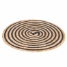 Conjunto de 4 bases redondas em palha entrançada Ø38cm Spiral Catálogo