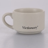 Conjunto de 6 chávenas de café em porcelana 90ml com suporte Victionary Week Estoque