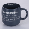 Conjunto de 3 canecas empilháveis em grés 350ml com inscrições Victionary L Catálogo