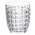 Conjunto de 6 copos de água 350ml com superfície trabalhada Geometrie Saldos