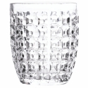 Conjunto de 6 copos de água 350ml com superfície trabalhada Geometrie Modelo