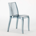Conjunto de mesa quadrada branca c/2 Cadeiras Transparentes 70x70 Titanium Descontos