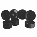 Conjunto de 12 Pratos em Grés para 4 Pessoas Gourmet Villa d'Este Home Tivoli 
