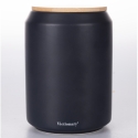 Frasco preto para bolachas com tampa de bambu 1,6L Victionary G Oferta