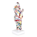 Estátua de cabeça de cavalo multicolor em resina Knyph-PA Promoção