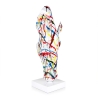 Estátua de cabeça de cavalo multicolor em resina Knyph-PA Promoção