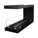 Lareira embutida a bioetanol trifacial biocamino 3 Lados 90x50 Maratea 90 Descontos