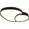 Plafon de LED aplique de parede com luz regulável e comando remoto Runar Catálogo