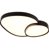 Plafon de LED aplique de parede com luz regulável e comando remoto Runar Catálogo