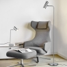 Candeeiro de mesa moderno com luz spot orientável Suruk Venda