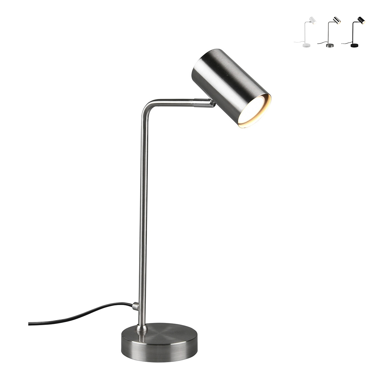 Candeeiro de mesa moderno com luz spot orientável Suruk Promoção