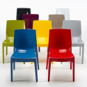 18 Cadeiras Empilháveis Brilhantes Salas Confortável Profissional Ice  