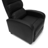 Poltrona reclinável Ergonómica Pele sintética c/Apoio para os pés Manual Alice 