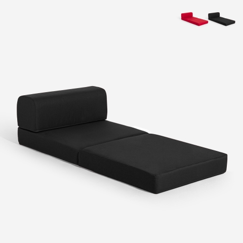 Poltrona cama dobrável salva-espaco 2em1 em tecido Betty Promoção