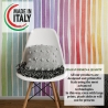 Papel de parede autocolante colorido para quarto infantil Righe Arcobaleno Descontos