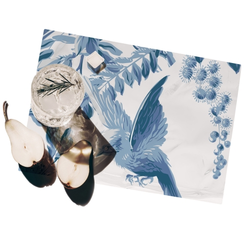 Conjunto de 2 jogos americanos laváveis estilo natural Royal Garden Promoção