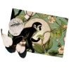 Conjunto de 2 Individuais de Mesa para Pequeno-almoço Scimmiette Verde Promoção
