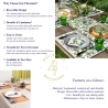 Conjunto de 2 Individuais de Mesa para Pequeno-almoço Scimmiette Verde Oferta