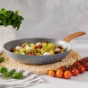 Wok em alumínio antiaderente 28cm efeito pedra Pierre Gourmet Descontos