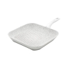 Conjunto de 10 peças de panelas e frigideiras antiaderentes em alumínio Bisetti Stonewhite Saldos