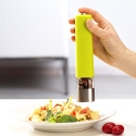 Moinho de sal e pimenta elétrico design transparente 20cm Bisetti Venda