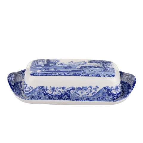 Burriera em terracota decorada estilo inglês Blue Italian Promoção