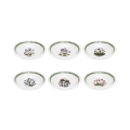 Conjunto de 6 tigelas de porcelana 18 cm Portmeirion Botanic Garden Promoção