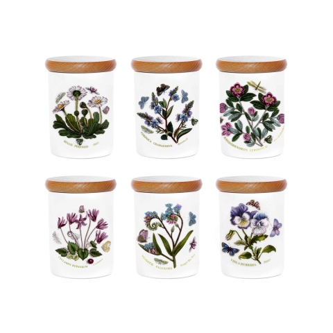 Barattolo hermético em porcelana 10 cm Portmeirion Botanic Garden Promoção