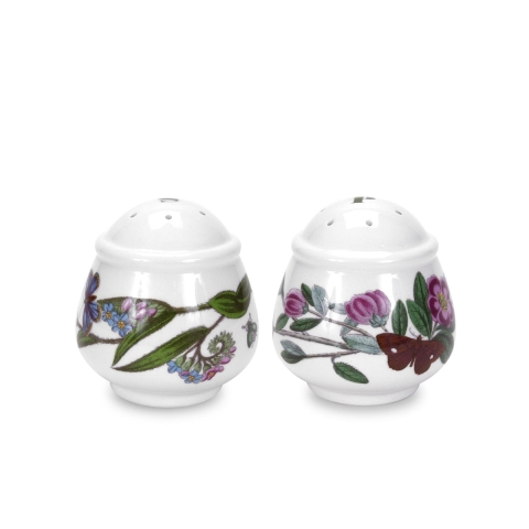 Conjuntos de saleiro e pimenteiro de porcelana Portmeirion Botanic Garden Promoção