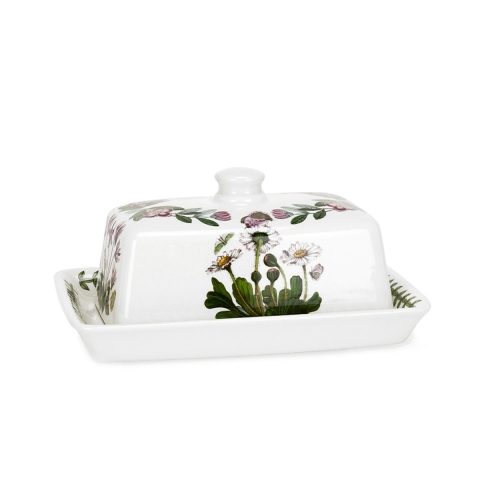Burriera com tampa em porcelana Portmeirion Botanic Garden Promoção