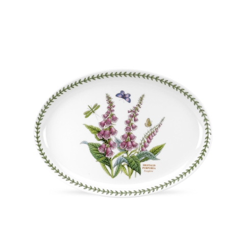 Travessa oval 33 cm em porcelana Portmeirion Botanic Garden Promoção