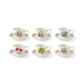 Conjunto de 6 chávenas de pequeno-almoço em porcelana Portmeirion Botanic Garden Meadow Promoção