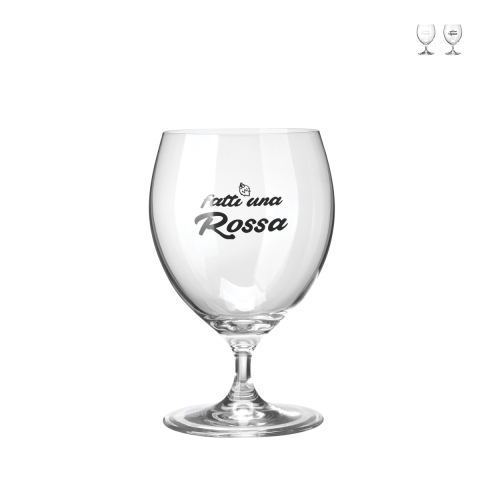 Conjunto 2 taças copos de cerveja restaurante cozinha 600ml Fatti Una Rossa Promoção