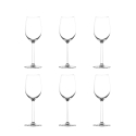 Conjunto de 6 Copos Beaujolais para Degustação em Vidro Cristalino 515ml Shanghai Promoção