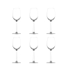 Conjunto de 6 Copos Beaujolais para Degustação em Vidro Cristalino 515ml Shanghai Promoção