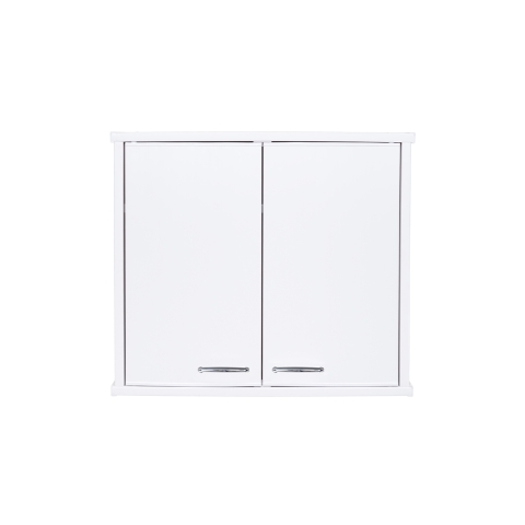 Móvel suspenso para banheiro lavanderia com 2 portas FH960K Negrari Promoção
