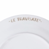 Conjunto de 6 pratos rasos em cerâmica decoração sortida Le Travisate Escolha