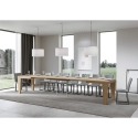 Mesa extensível moderna para 16 pessoas 90x160-420 Spimbo Saldos