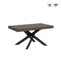 Mesa extensível design urbano moderno 18 pessoas 90×160-420 Volantis Promoção