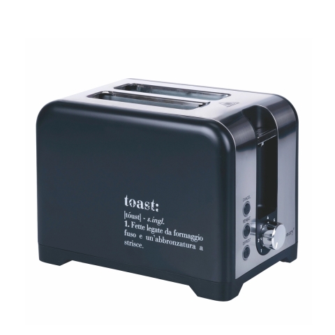 Tostadeira elétrica 2 fatias timer design industrial preto Victionary Promoção