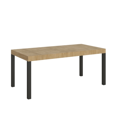 Mesa extensível industrial metal madeira 18 pessoas 90×180-440 Everyday Promoção