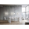 Consola extensível cozinha design contemporâneo 90x42-198 Emy Small Catálogo