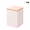 Grande pote de cozinha 10x10x14,5cm em grês tampa 1080ml Modern Promoção