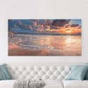 Tela Decorativa Paisagem Marinha Amanhecer no Mar Adriano Galasso Saldos