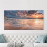 Tela Decorativa Paisagem Marinha Amanhecer no Mar Adriano Galasso Saldos