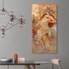 Quadro em tela mulher Art Nouveau Outono Alphonse Mucha Saldos
