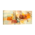 Quadro abstracto moderno impressão em tela canvas Luci d'estate Lucas Promoção