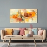 Quadro abstracto moderno impressão em tela canvas Luci d'estate Lucas Saldos