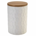 Conjunto de 3 potes de cozinha em cerâmica com tampa Shade of Shape Geometrie Venda