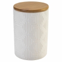 Conjunto de 3 potes de cozinha em cerâmica com tampa Shade of Shape Geometrie Oferta